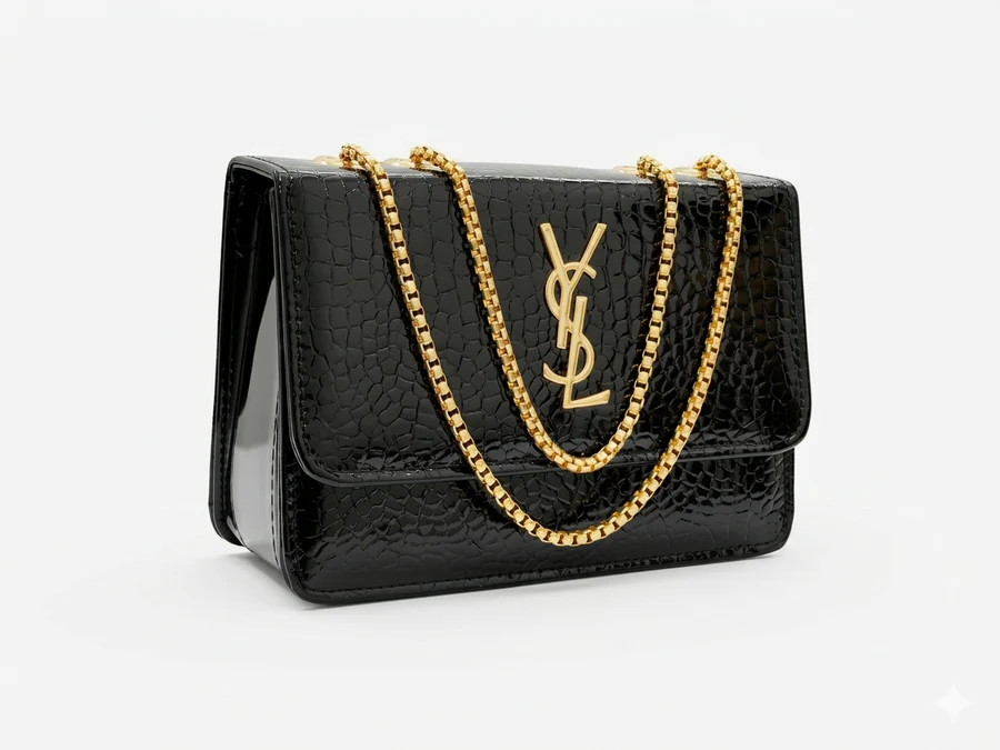 Luxury Croco Chain Bag