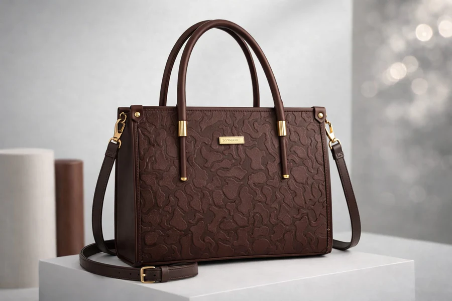Zebra Tote – Brown