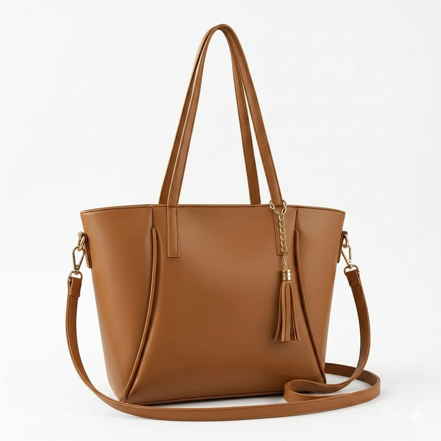 Zen tote university bag – Brown